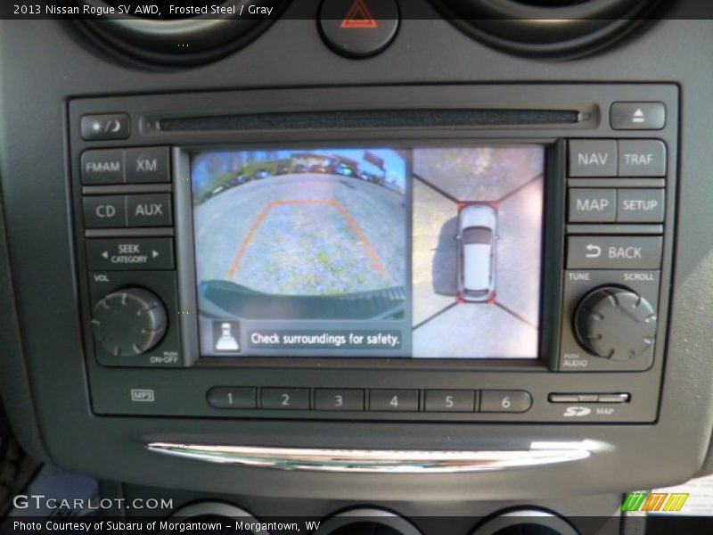 Frosted Steel / Gray 2013 Nissan Rogue SV AWD