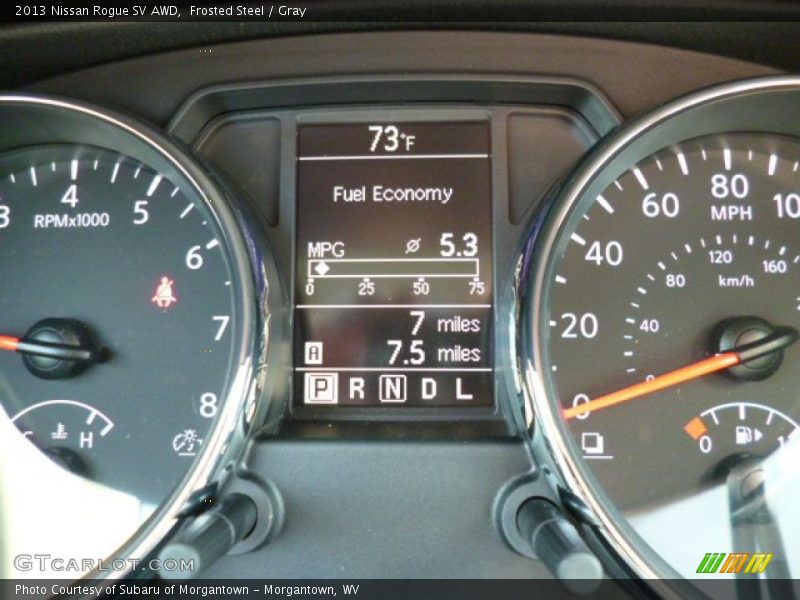 Frosted Steel / Gray 2013 Nissan Rogue SV AWD