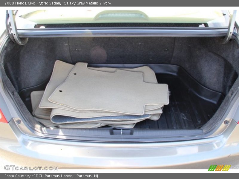 Galaxy Gray Metallic / Ivory 2008 Honda Civic Hybrid Sedan