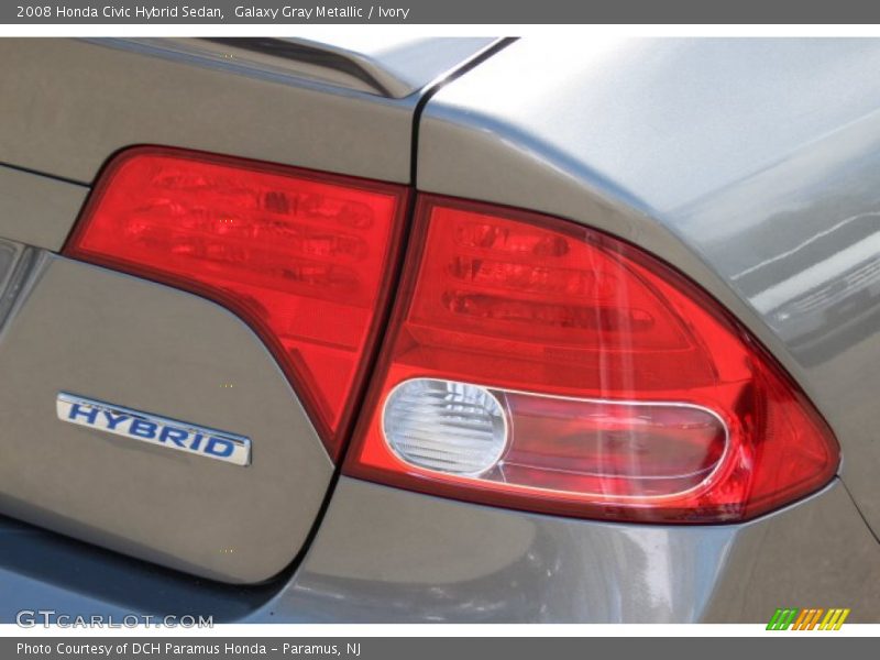 Galaxy Gray Metallic / Ivory 2008 Honda Civic Hybrid Sedan