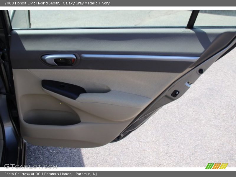 Galaxy Gray Metallic / Ivory 2008 Honda Civic Hybrid Sedan