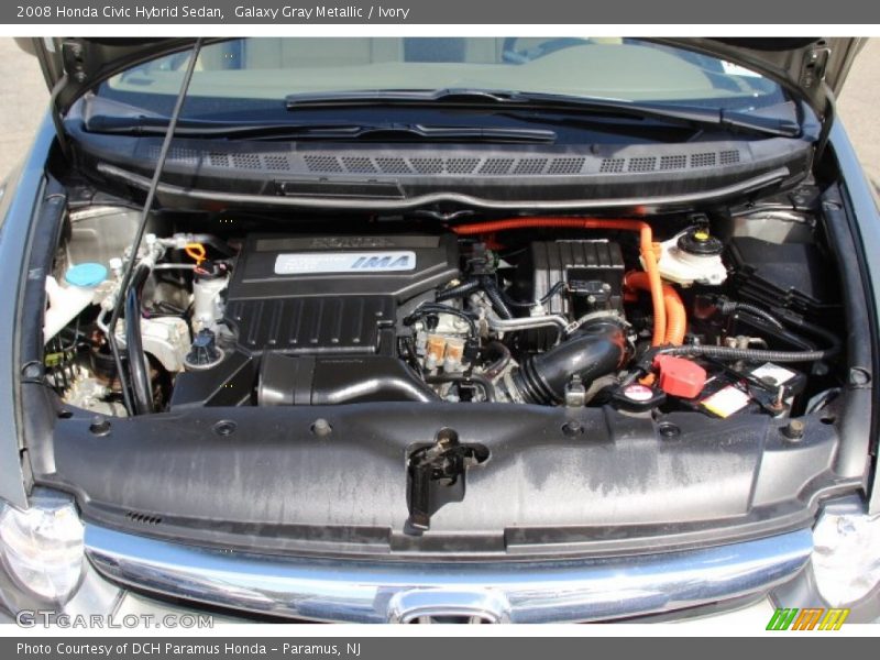 Galaxy Gray Metallic / Ivory 2008 Honda Civic Hybrid Sedan