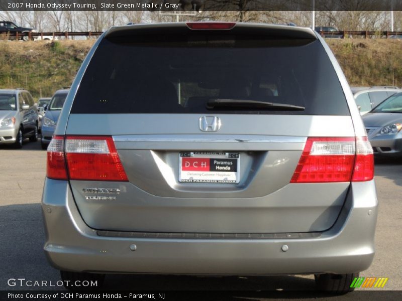 Slate Green Metallic / Gray 2007 Honda Odyssey Touring