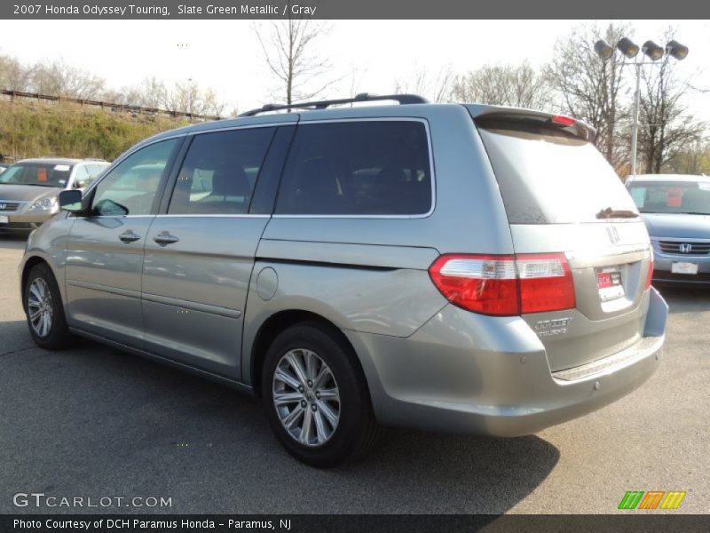 Slate Green Metallic / Gray 2007 Honda Odyssey Touring