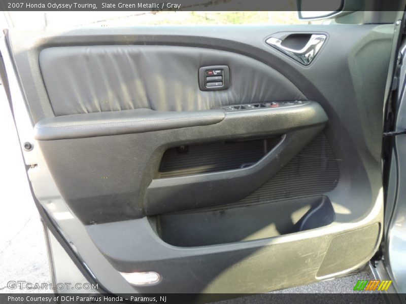 Slate Green Metallic / Gray 2007 Honda Odyssey Touring