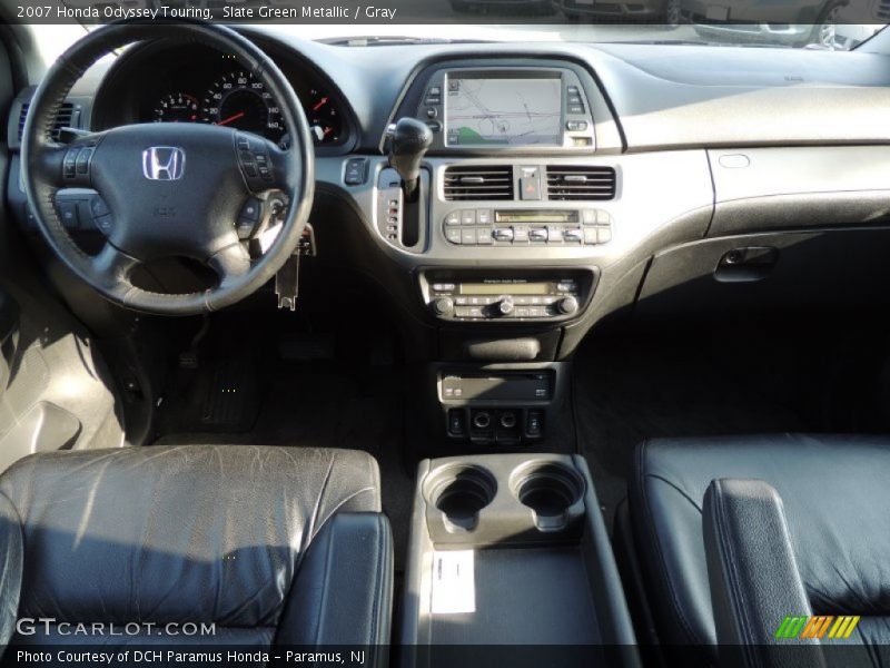 Slate Green Metallic / Gray 2007 Honda Odyssey Touring