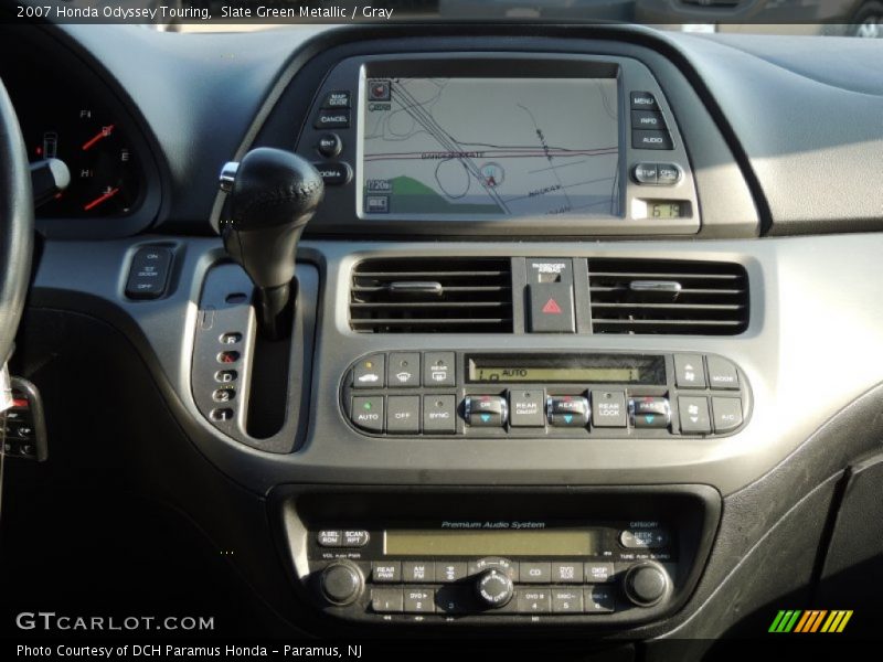Slate Green Metallic / Gray 2007 Honda Odyssey Touring