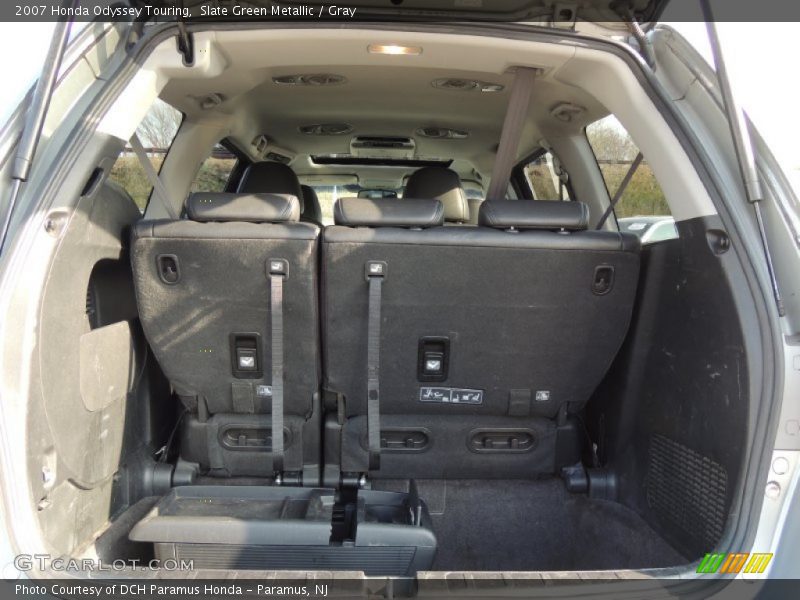 Slate Green Metallic / Gray 2007 Honda Odyssey Touring