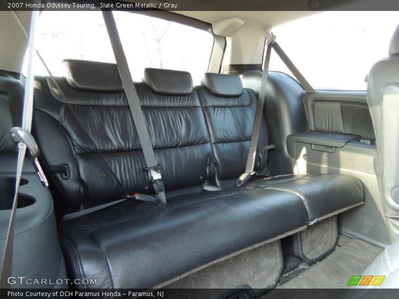 Slate Green Metallic / Gray 2007 Honda Odyssey Touring