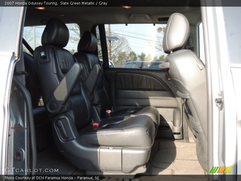 Slate Green Metallic / Gray 2007 Honda Odyssey Touring