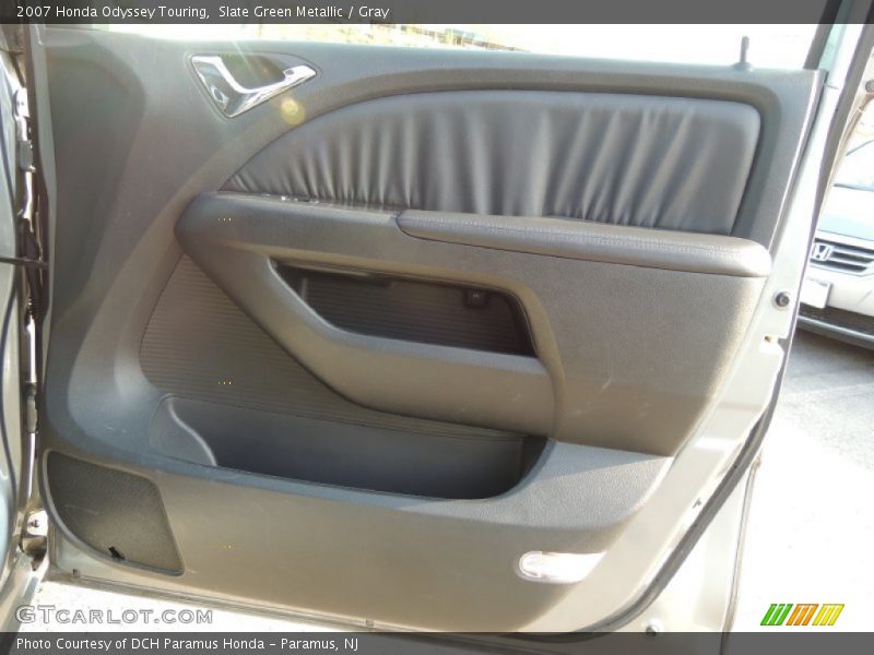 Slate Green Metallic / Gray 2007 Honda Odyssey Touring
