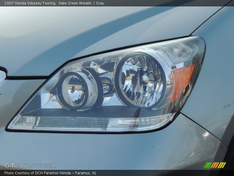 Slate Green Metallic / Gray 2007 Honda Odyssey Touring