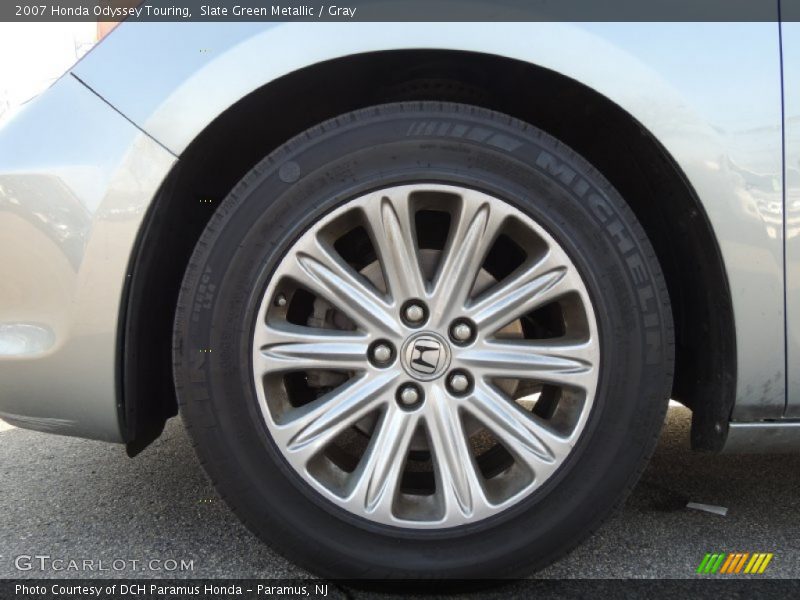 Slate Green Metallic / Gray 2007 Honda Odyssey Touring