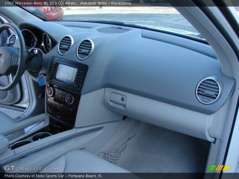 Alabaster White / Macadamia 2007 Mercedes-Benz ML 320 CDI 4Matic