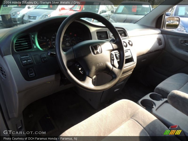 Starlight Silver Metallic / Gray 2004 Honda Odyssey EX
