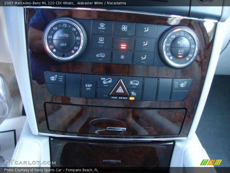 Alabaster White / Macadamia 2007 Mercedes-Benz ML 320 CDI 4Matic