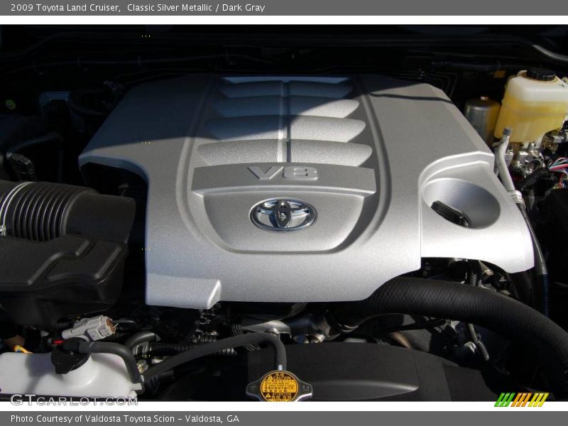 Classic Silver Metallic / Dark Gray 2009 Toyota Land Cruiser