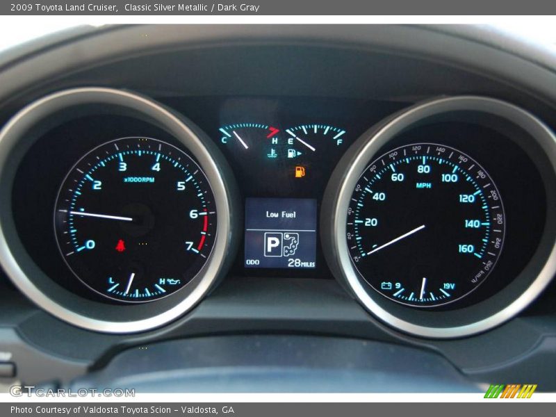 Classic Silver Metallic / Dark Gray 2009 Toyota Land Cruiser
