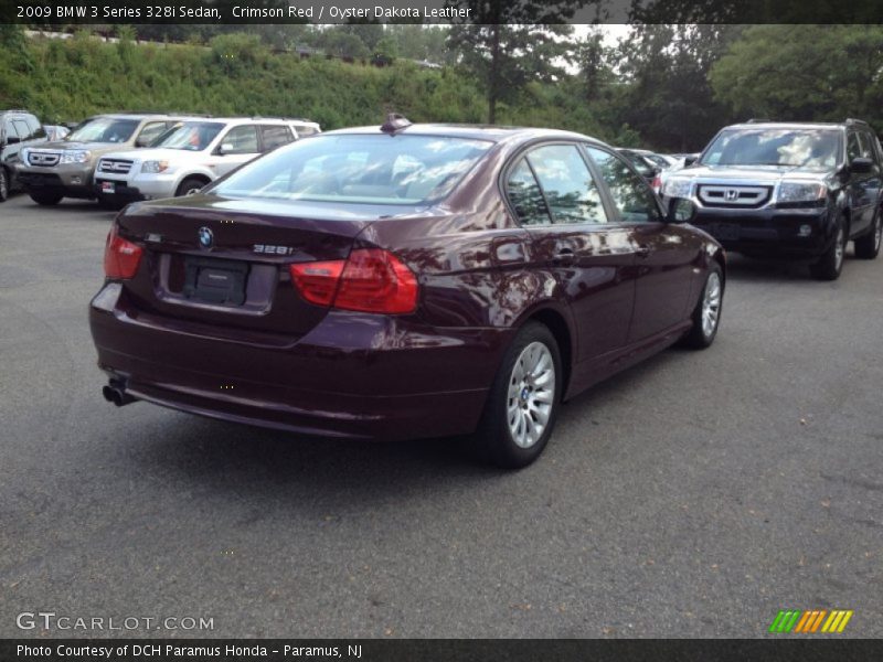 Crimson Red / Oyster Dakota Leather 2009 BMW 3 Series 328i Sedan