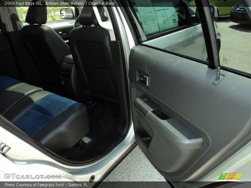 Brilliant Silver Metallic / Charcoal Black 2009 Ford Edge SEL