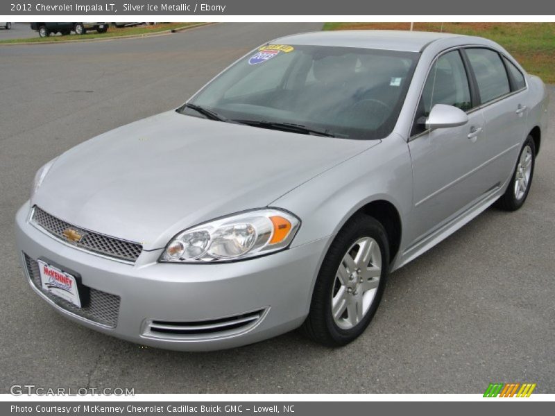 Silver Ice Metallic / Ebony 2012 Chevrolet Impala LT