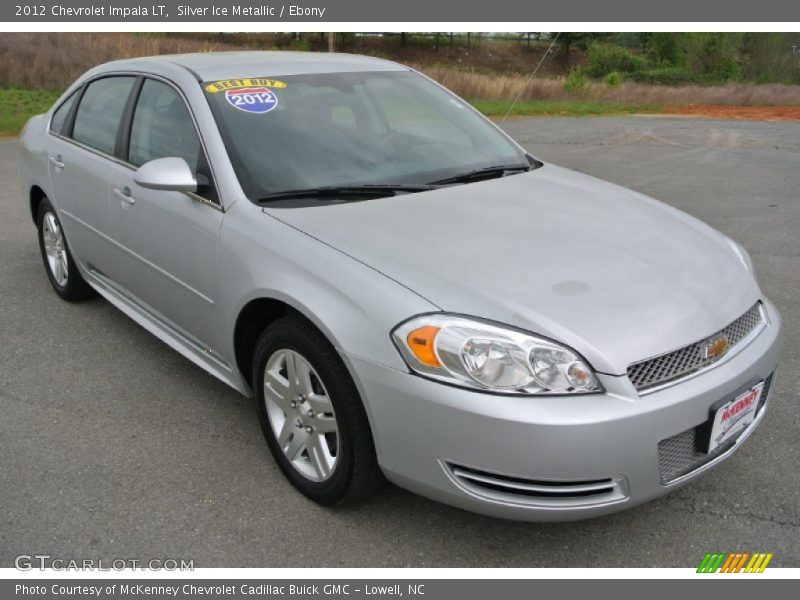 Silver Ice Metallic / Ebony 2012 Chevrolet Impala LT