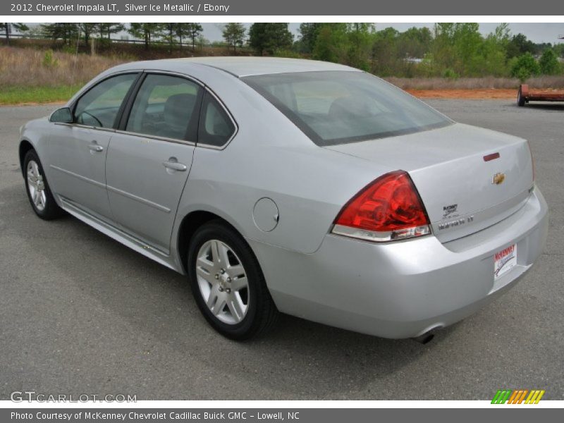 Silver Ice Metallic / Ebony 2012 Chevrolet Impala LT