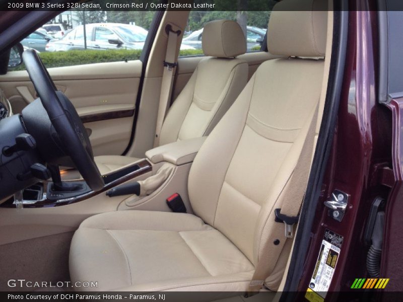 Crimson Red / Oyster Dakota Leather 2009 BMW 3 Series 328i Sedan