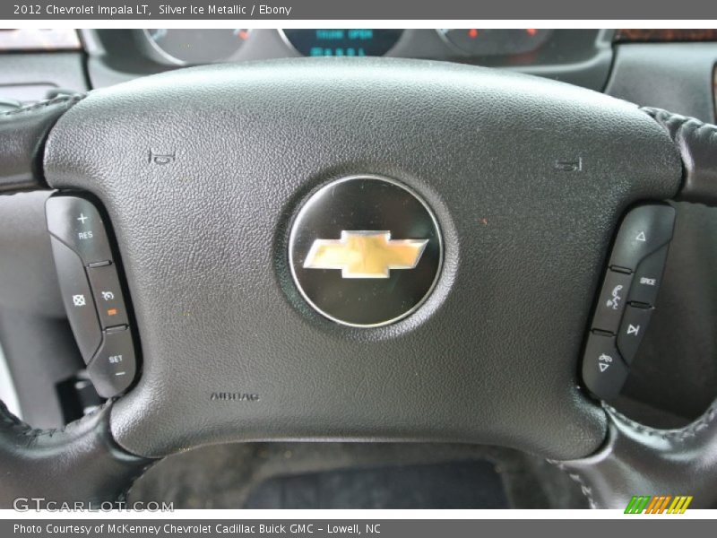 Silver Ice Metallic / Ebony 2012 Chevrolet Impala LT