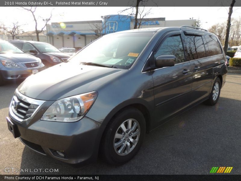 Polished Metal Metallic / Gray 2010 Honda Odyssey EX-L
