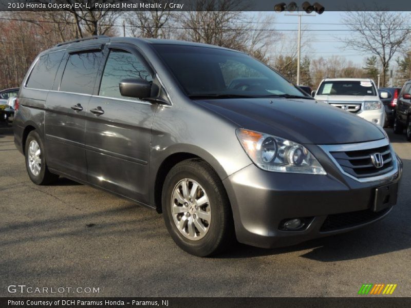 Polished Metal Metallic / Gray 2010 Honda Odyssey EX-L