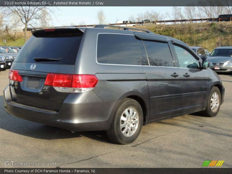 Polished Metal Metallic / Gray 2010 Honda Odyssey EX-L