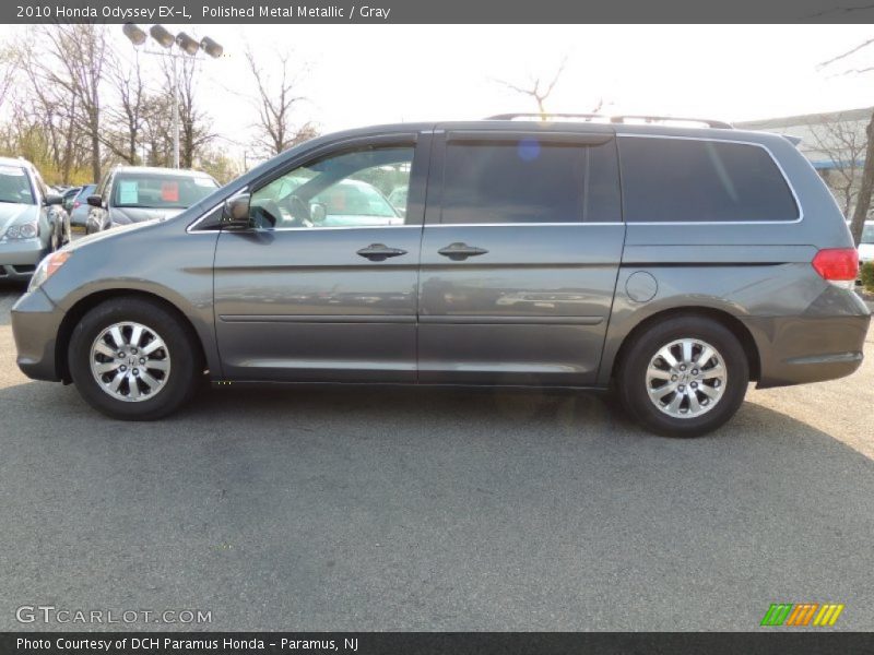 Polished Metal Metallic / Gray 2010 Honda Odyssey EX-L