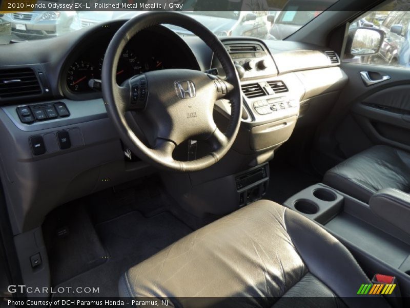 Polished Metal Metallic / Gray 2010 Honda Odyssey EX-L