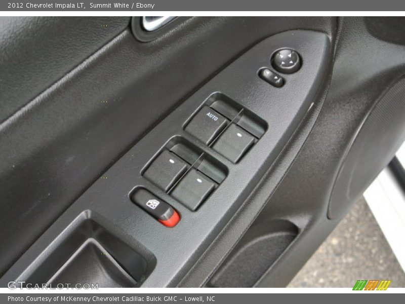 Summit White / Ebony 2012 Chevrolet Impala LT