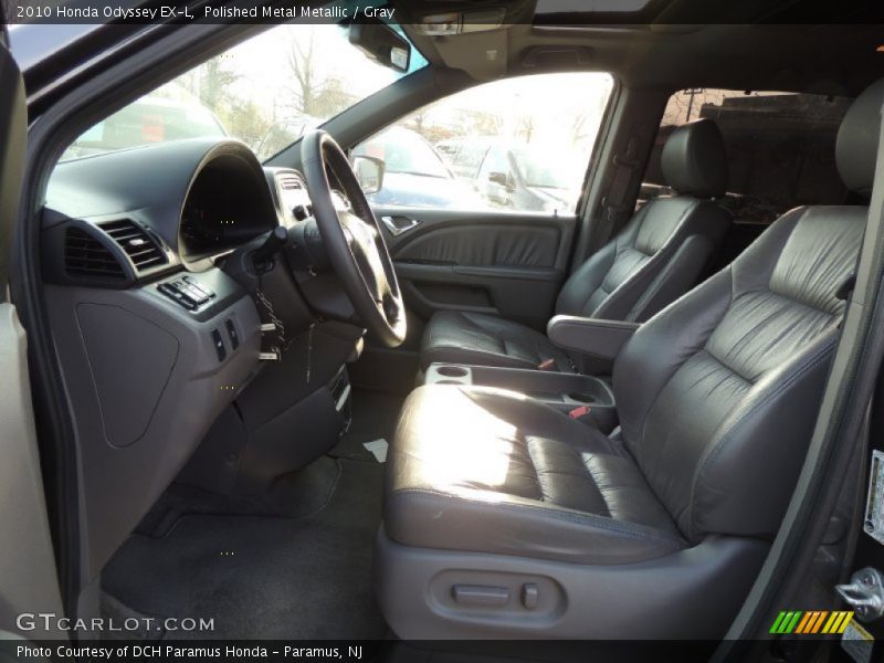 Polished Metal Metallic / Gray 2010 Honda Odyssey EX-L
