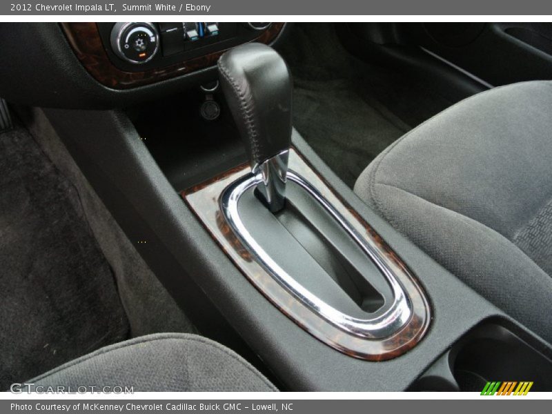 Summit White / Ebony 2012 Chevrolet Impala LT