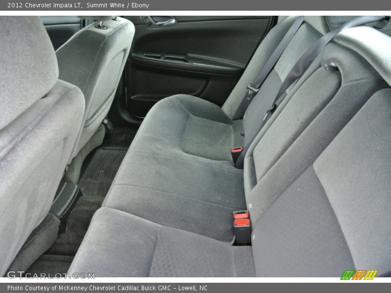 Summit White / Ebony 2012 Chevrolet Impala LT