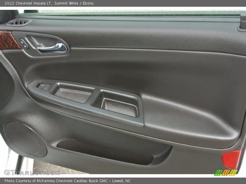 Summit White / Ebony 2012 Chevrolet Impala LT
