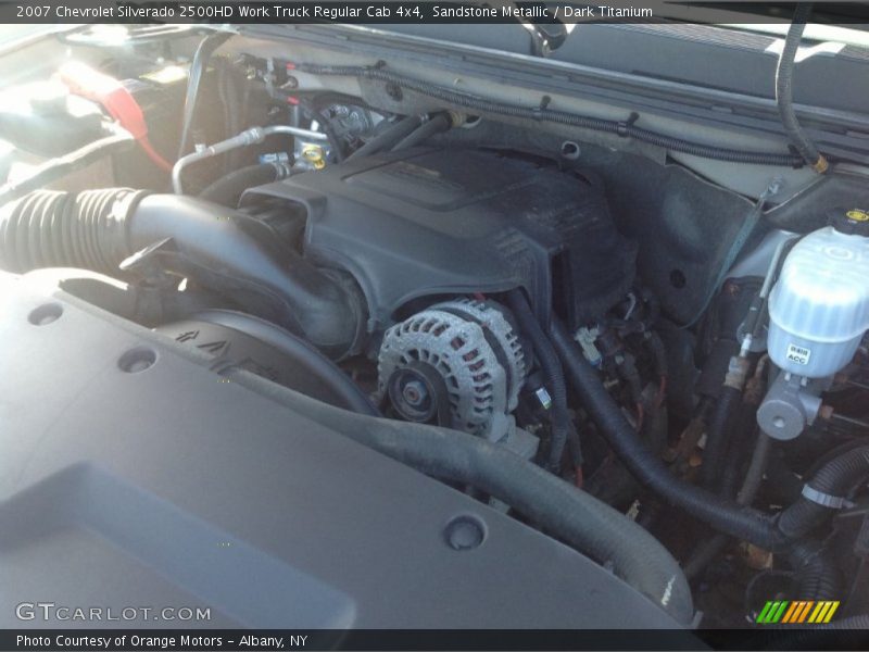 Sandstone Metallic / Dark Titanium 2007 Chevrolet Silverado 2500HD Work Truck Regular Cab 4x4
