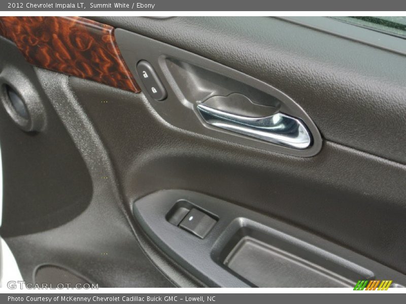 Summit White / Ebony 2012 Chevrolet Impala LT