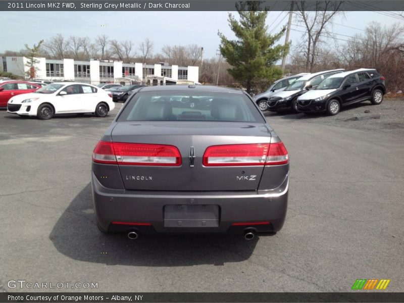 Sterling Grey Metallic / Dark Charcoal 2011 Lincoln MKZ FWD