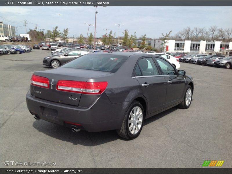 Sterling Grey Metallic / Dark Charcoal 2011 Lincoln MKZ FWD