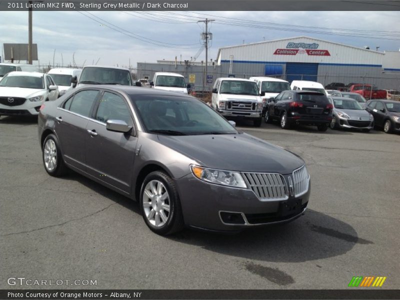 Sterling Grey Metallic / Dark Charcoal 2011 Lincoln MKZ FWD