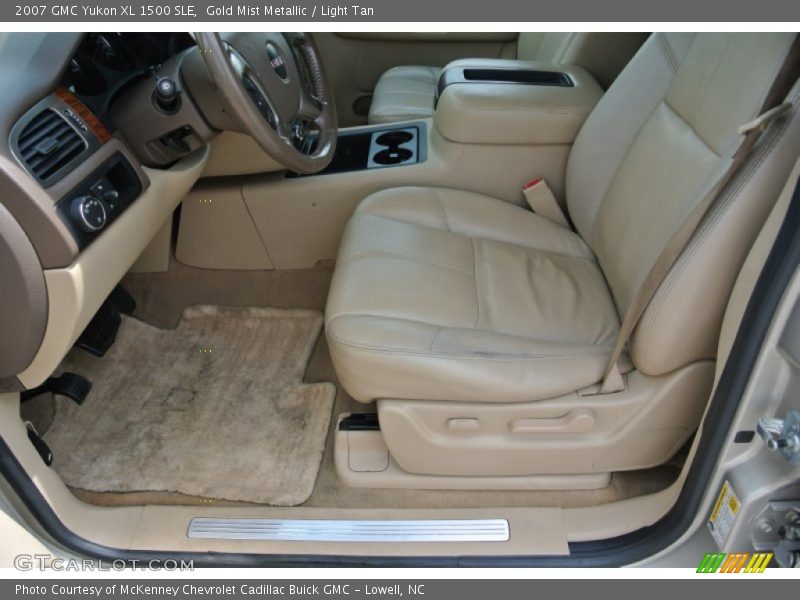 Gold Mist Metallic / Light Tan 2007 GMC Yukon XL 1500 SLE