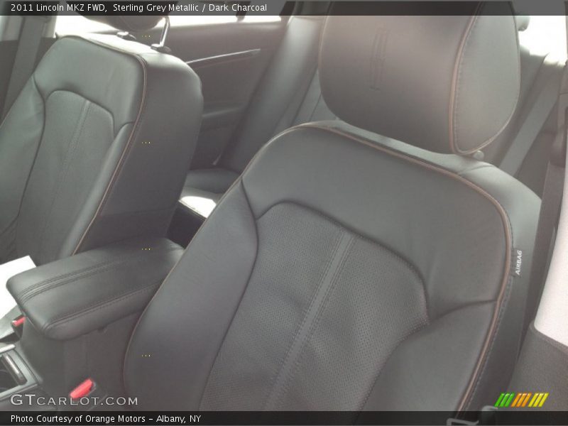Sterling Grey Metallic / Dark Charcoal 2011 Lincoln MKZ FWD