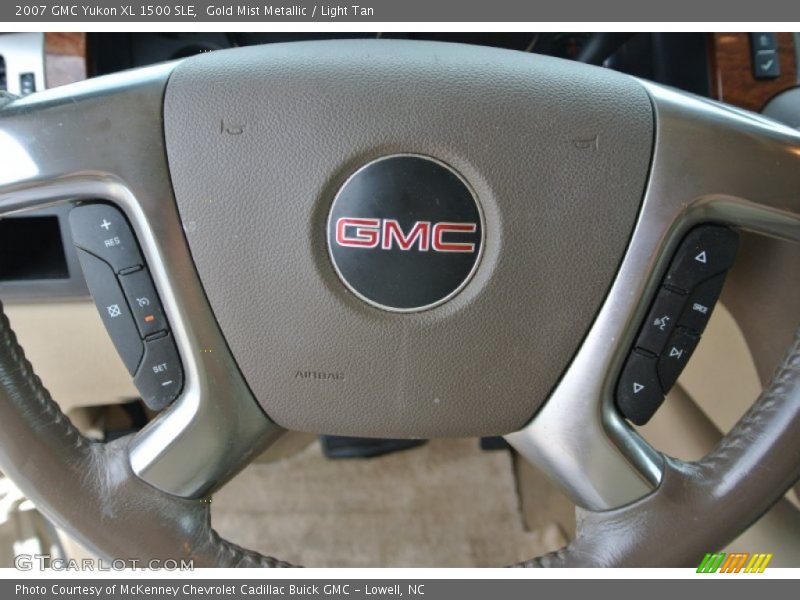 Gold Mist Metallic / Light Tan 2007 GMC Yukon XL 1500 SLE