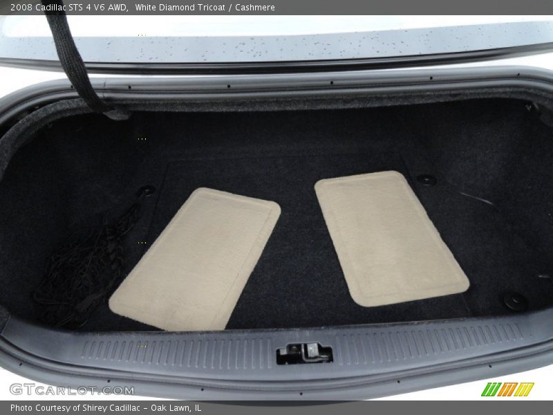 White Diamond Tricoat / Cashmere 2008 Cadillac STS 4 V6 AWD