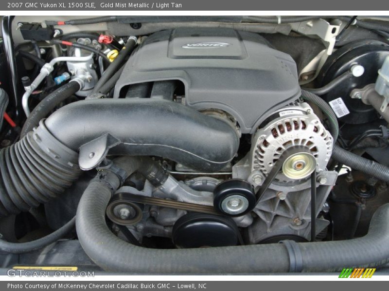 Gold Mist Metallic / Light Tan 2007 GMC Yukon XL 1500 SLE