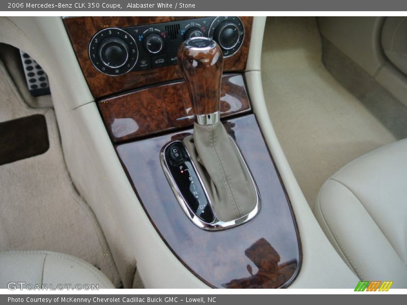 Alabaster White / Stone 2006 Mercedes-Benz CLK 350 Coupe